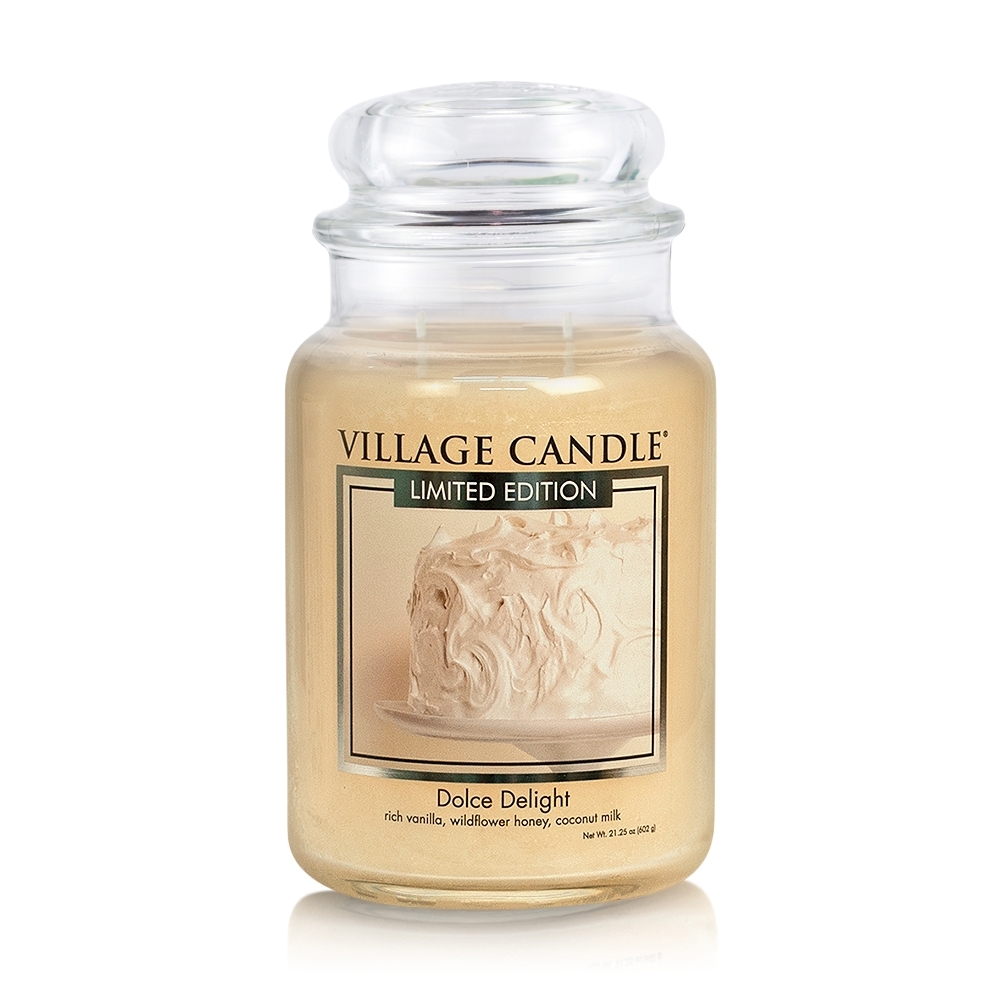 Dolce Delight 26 oz LE Glas (2-Docht) 170h Brenndauer Village Candle