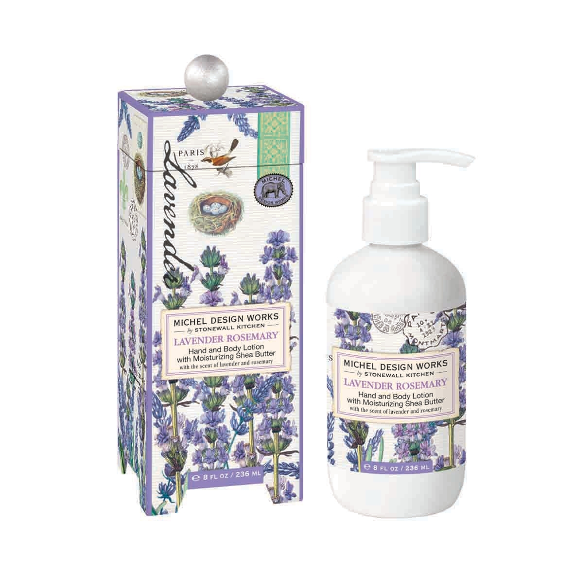 Lavender Rosemary Körperlotion 236ml Michel Designs Works