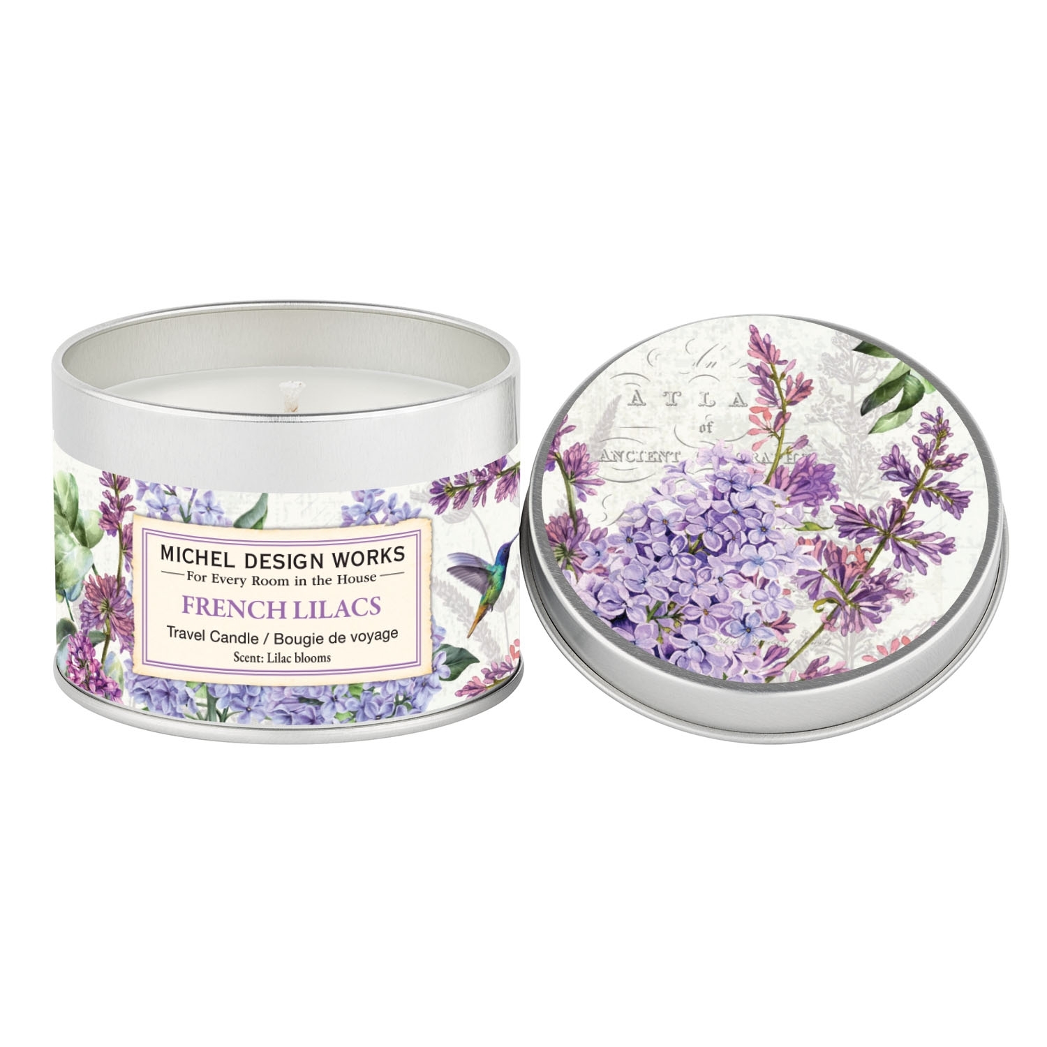 French Lilacs Dosenkerze 5.47oz Michel Design Works