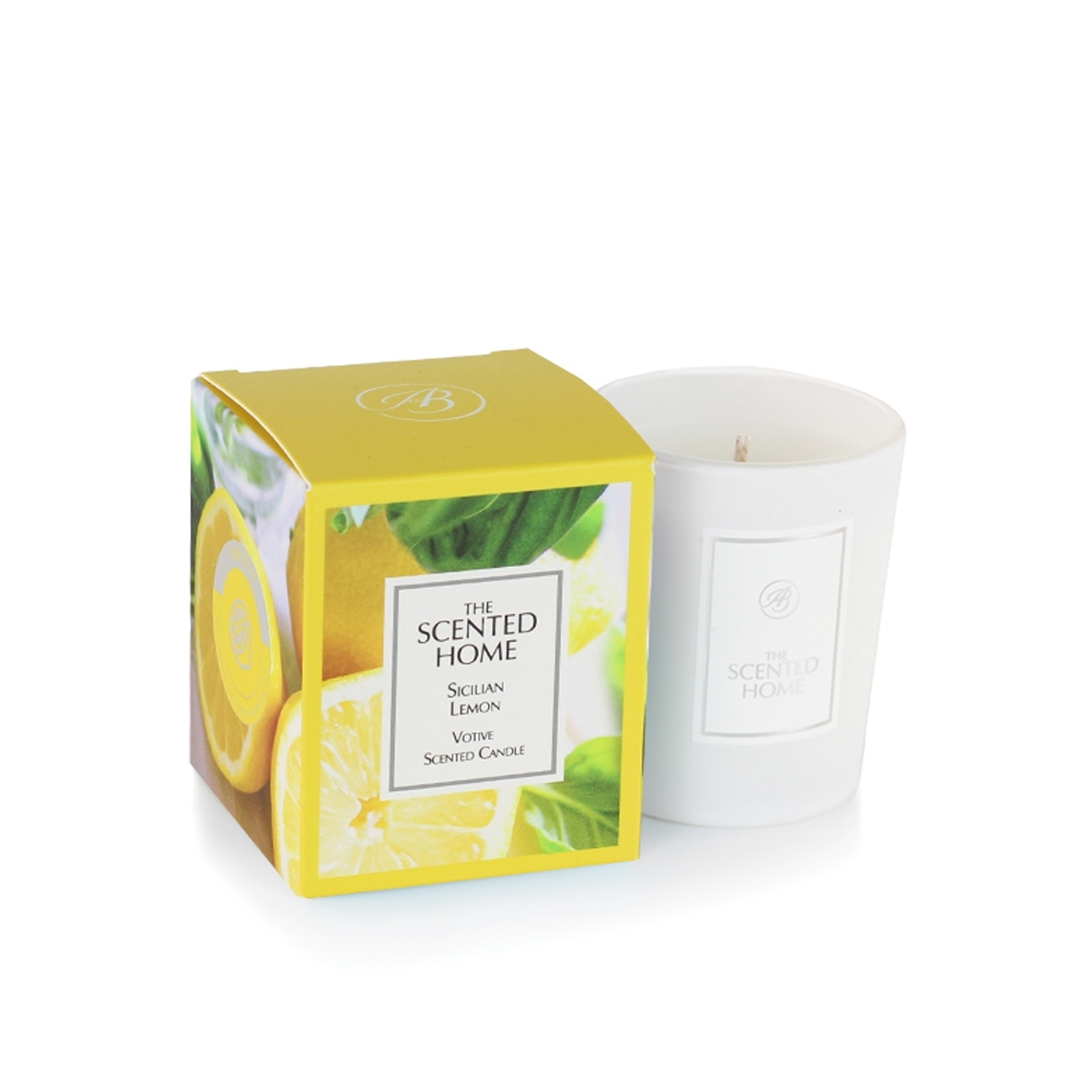 Sicilian Lemon Duftkerze 70g edle Verpackung Ashleigh Burwood
