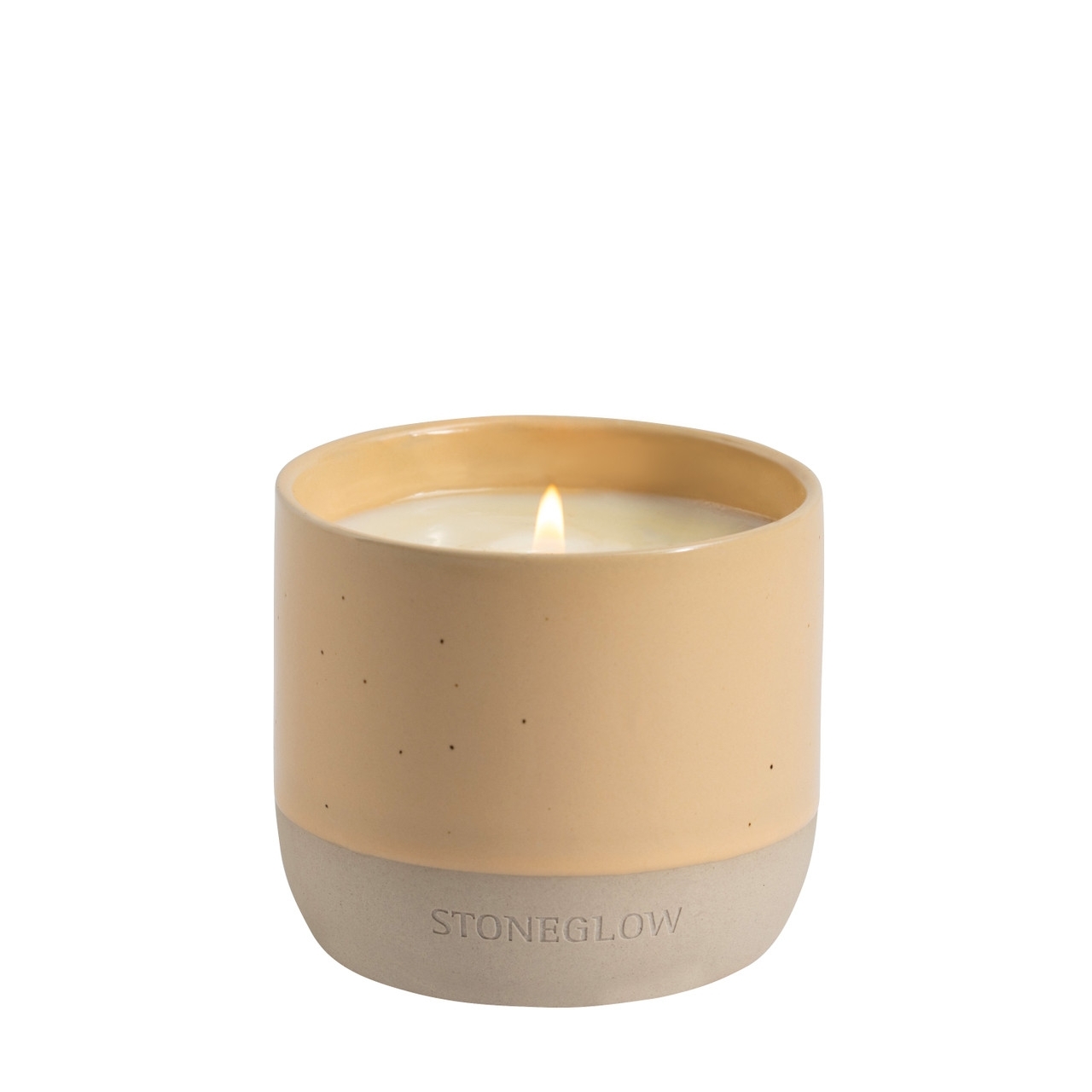 Wood - Palo Santo & Amber Duftende Sojawachs-Keramik-Kerze Becher