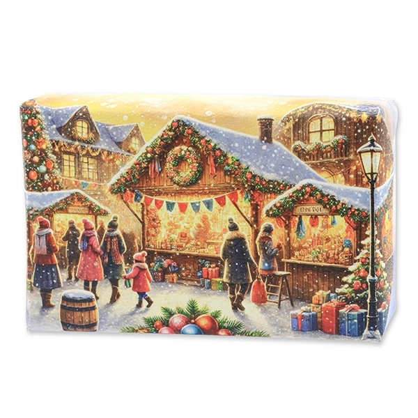 Markt Schafmilchseife eckig 150g Mandarine-Zimt Florex Winterzauber