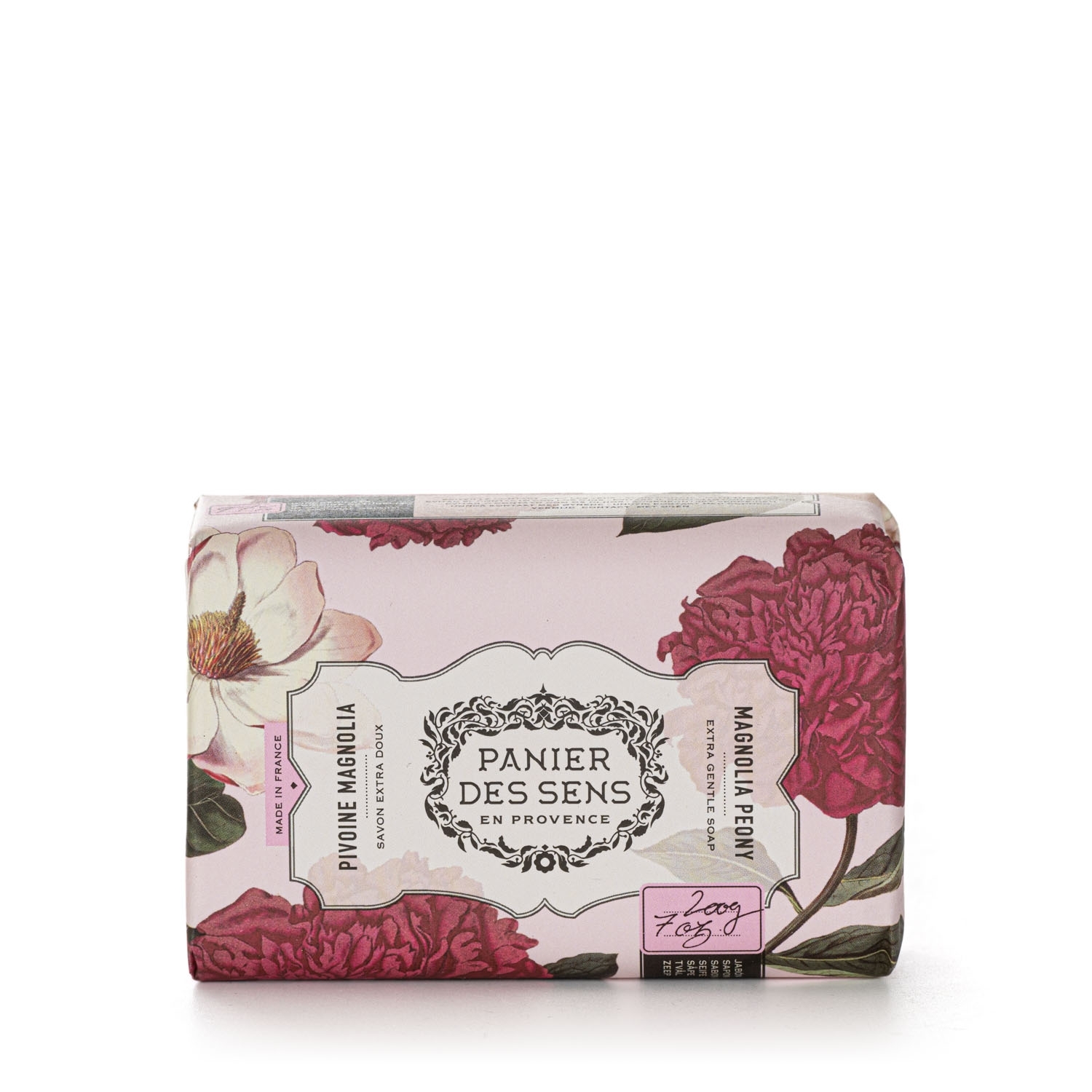 Pfingstrose-Magnolie 200g Milde Seife Shea-Butter Panier des Sens