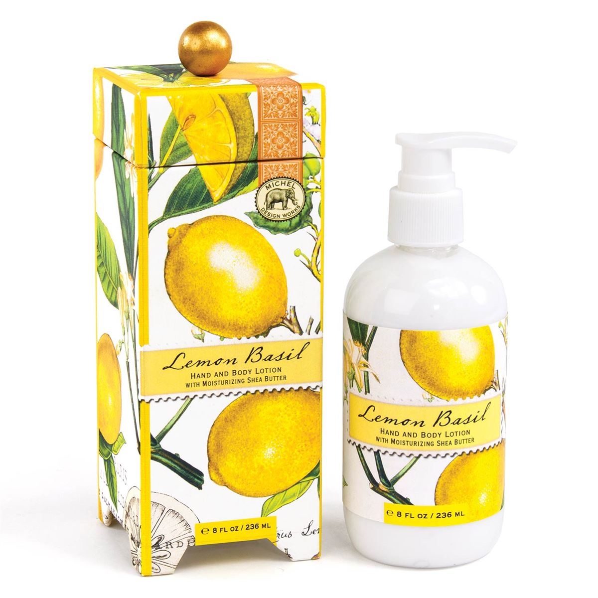Lemon Basil Körperlotion 236ml Michel Designs Works