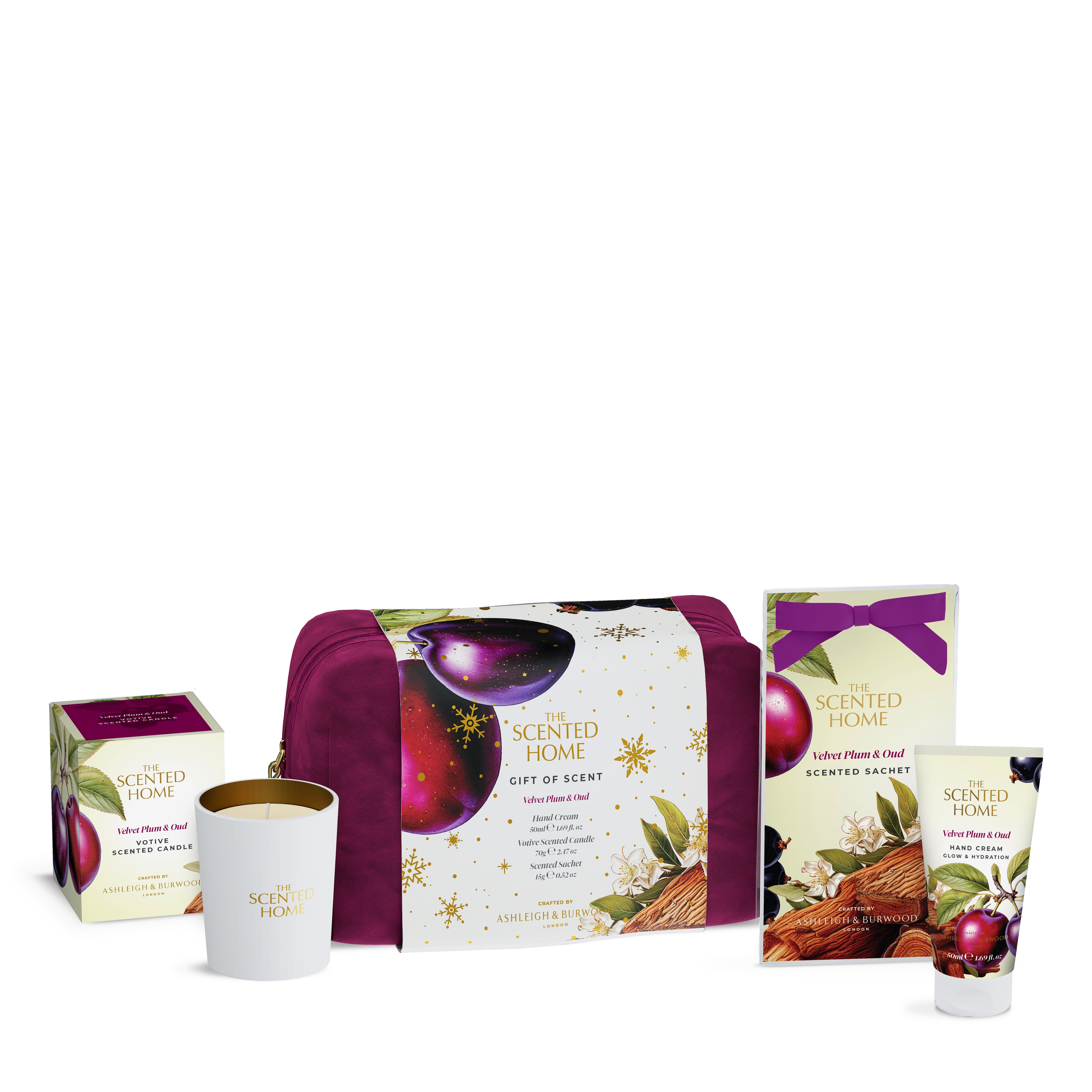 Velvet Plum & Oud Geschenkset Ashleigh Burwood