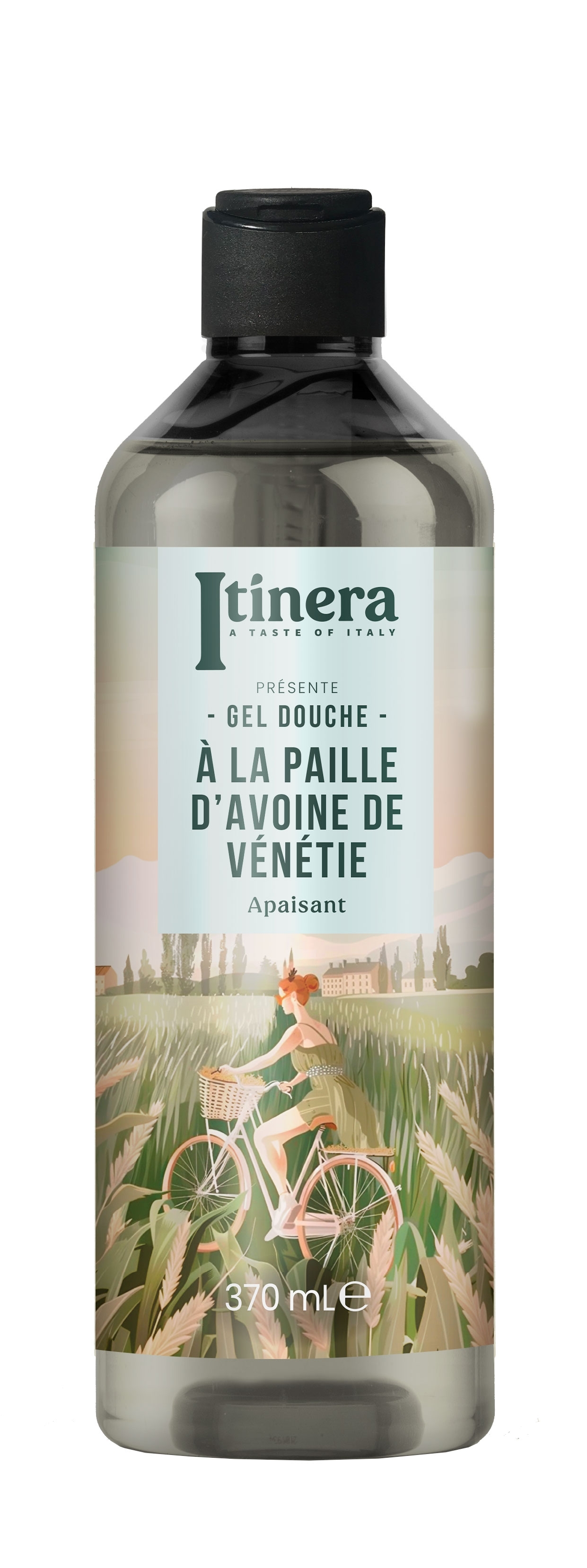 Venedig Oat Straw Duschgel 370ml - Itinera 95% natürliche Inhaltsstoffe