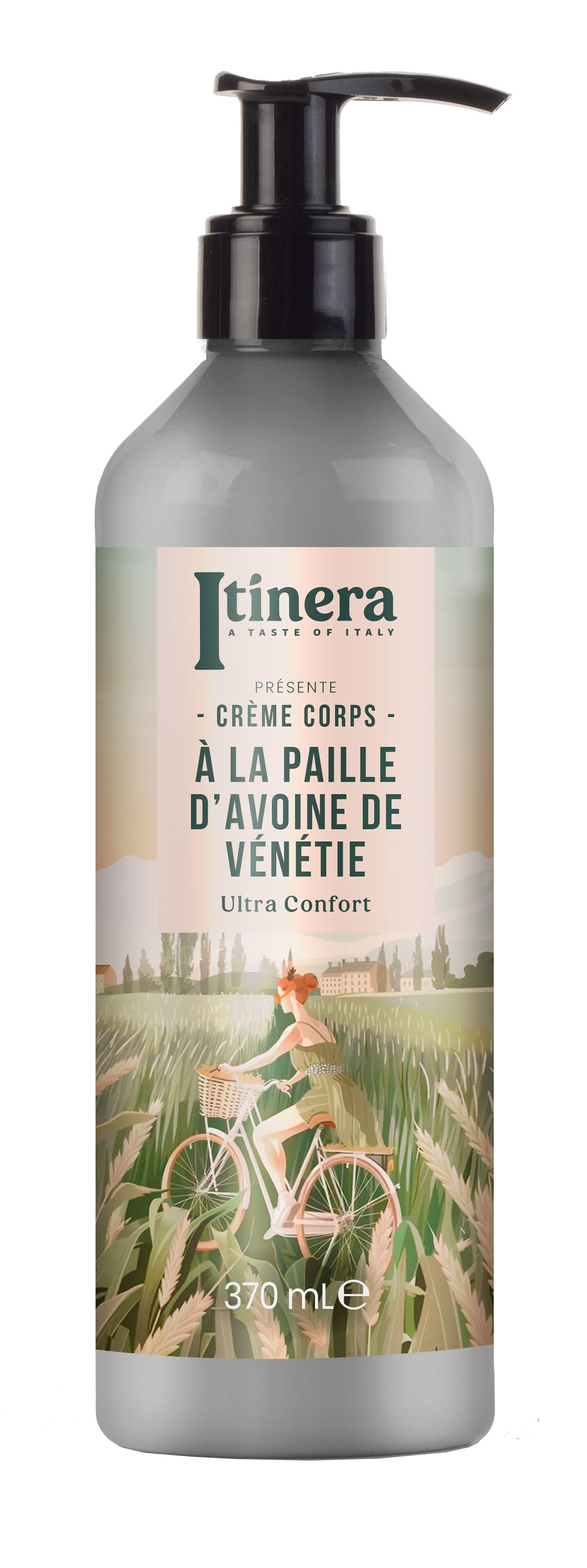 Venedig Oat Straw Bodycreme 370ml - Itinera 97% natürliche Inhaltsstoffe