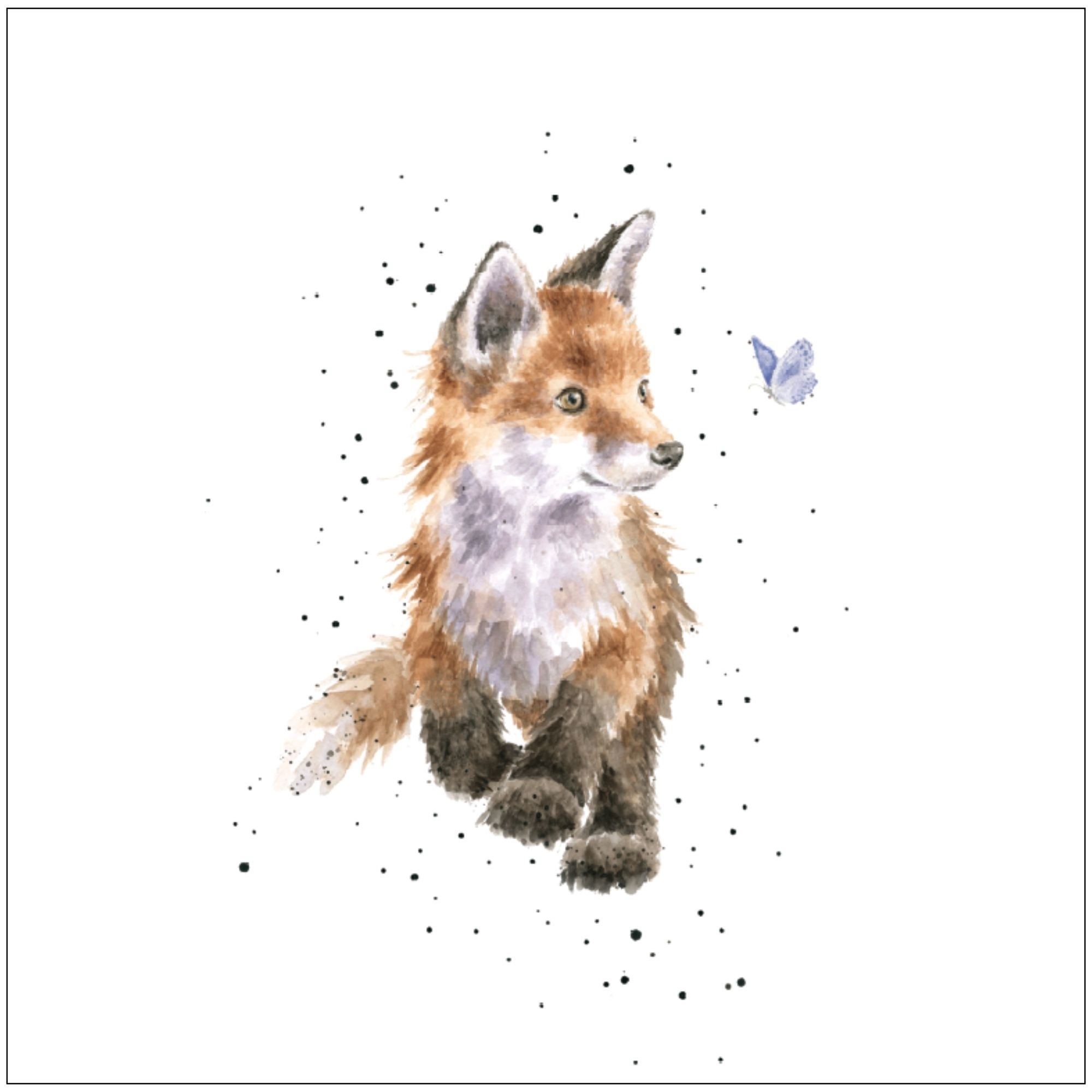 Fuchs Duftsachet Hannah Dale Edition LAROMA SUISSE 12x12cm