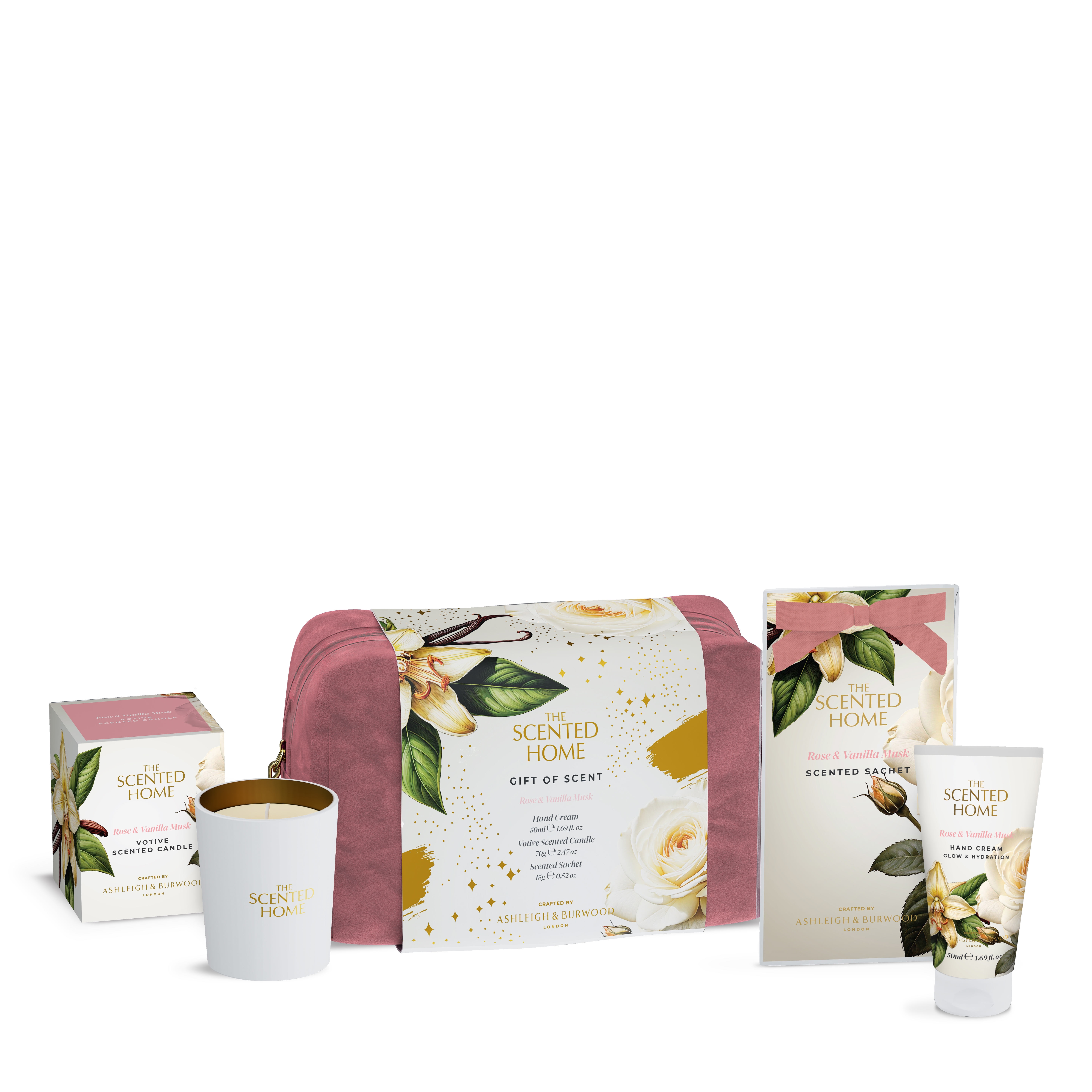 Rose & Vanilla Musk Geschenkset Ashleigh Burwood