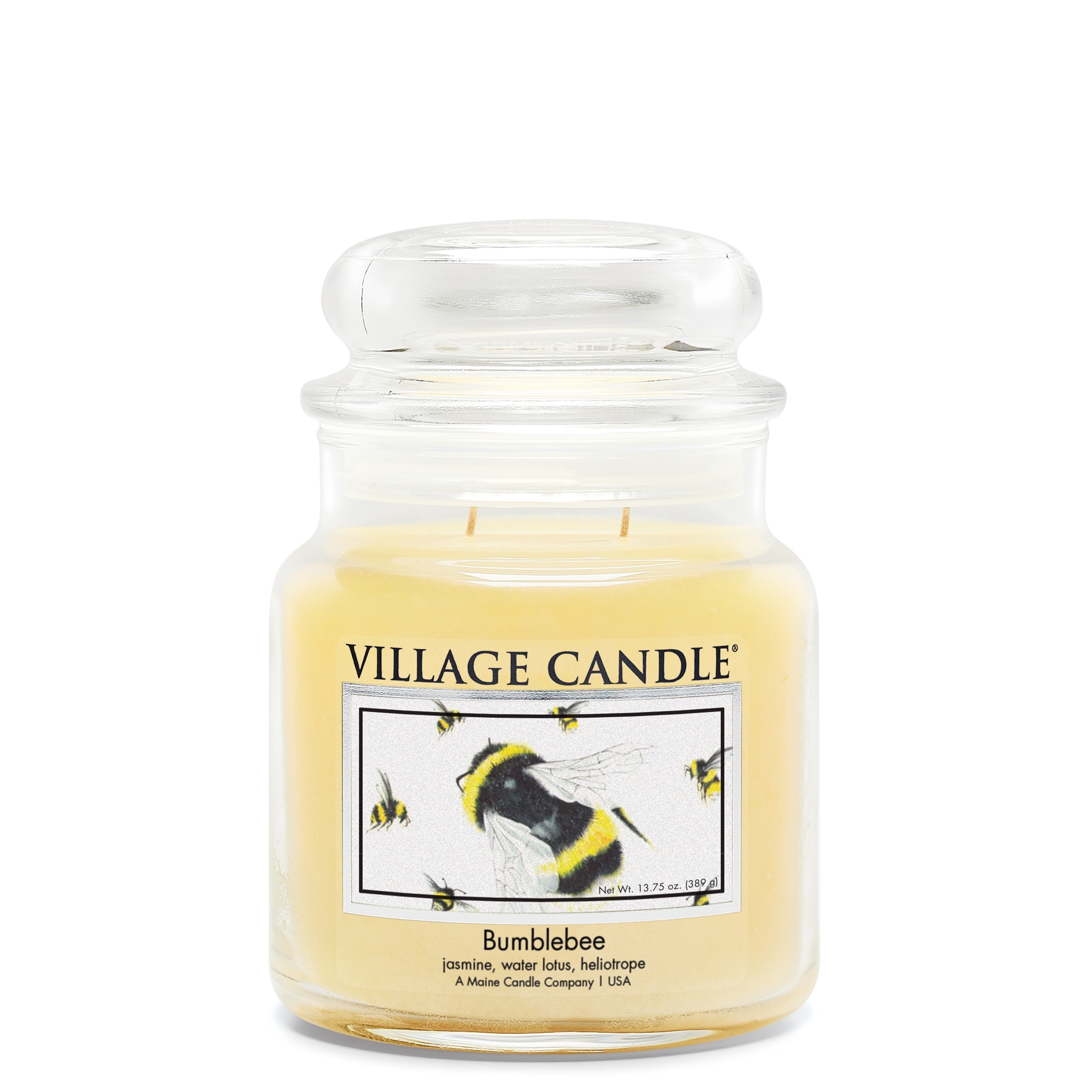 Bumblebee 16 oz Glas (2-Docht) Gardeners Friends V
