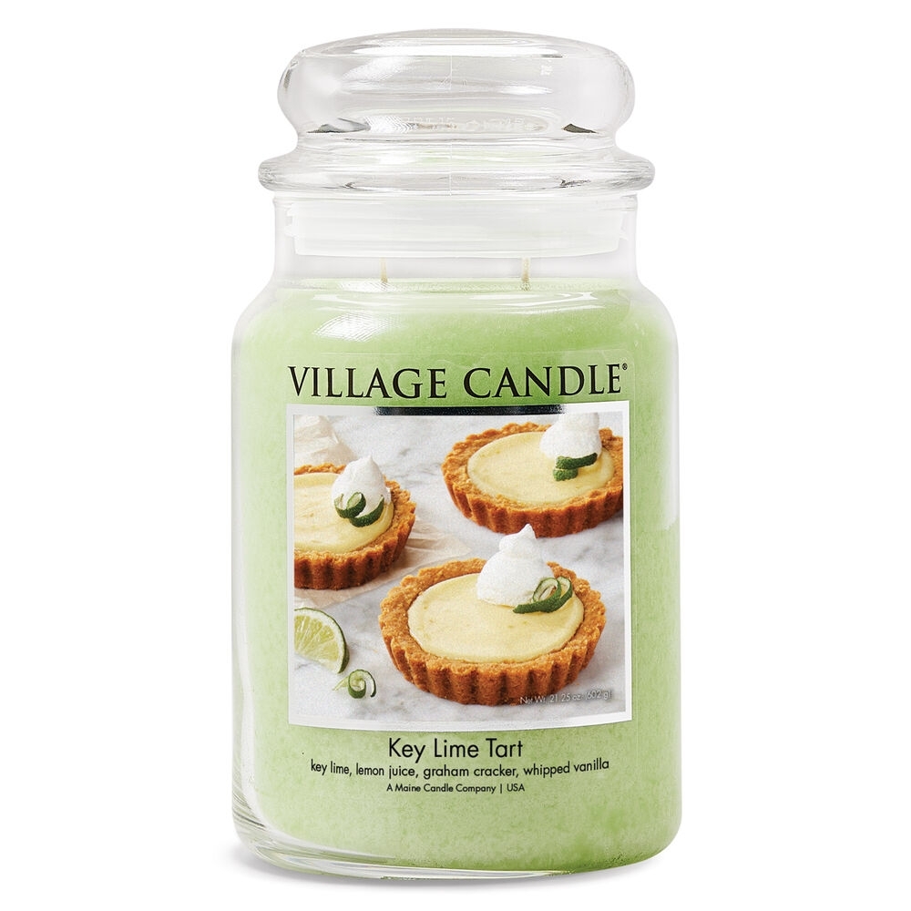 Key Lime Tart 26 oz Glas (2-Docht) Village Candle