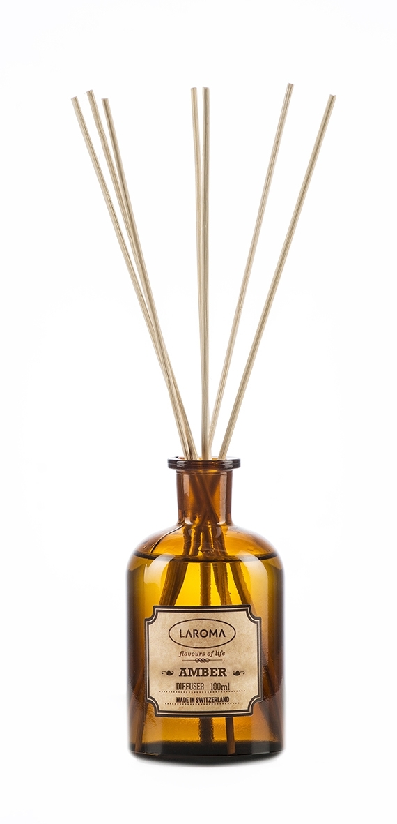Amber Apotheker-Flasche Diffuser 100ml Swiss