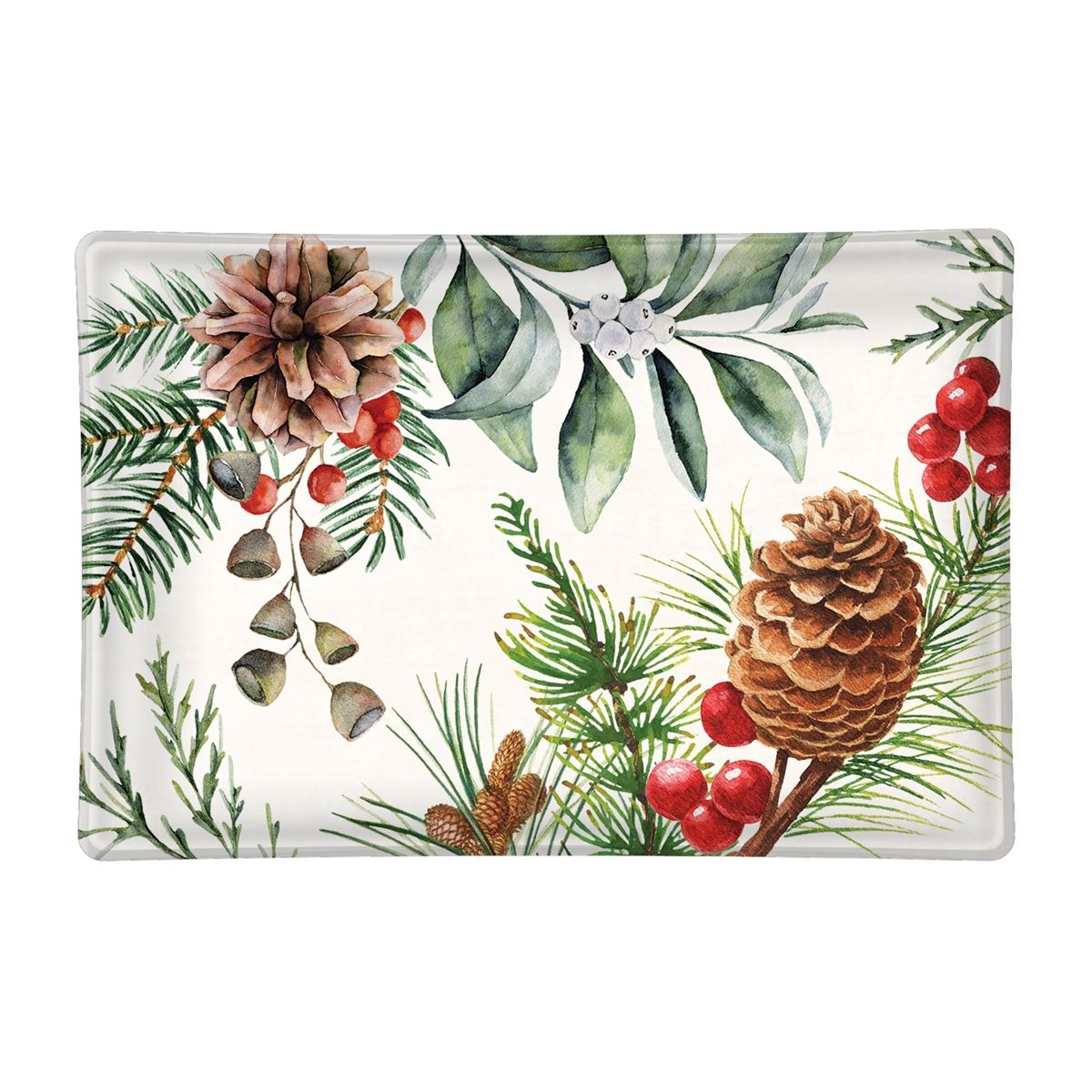 White Spruce Seifenschale Glas Michel Design Works