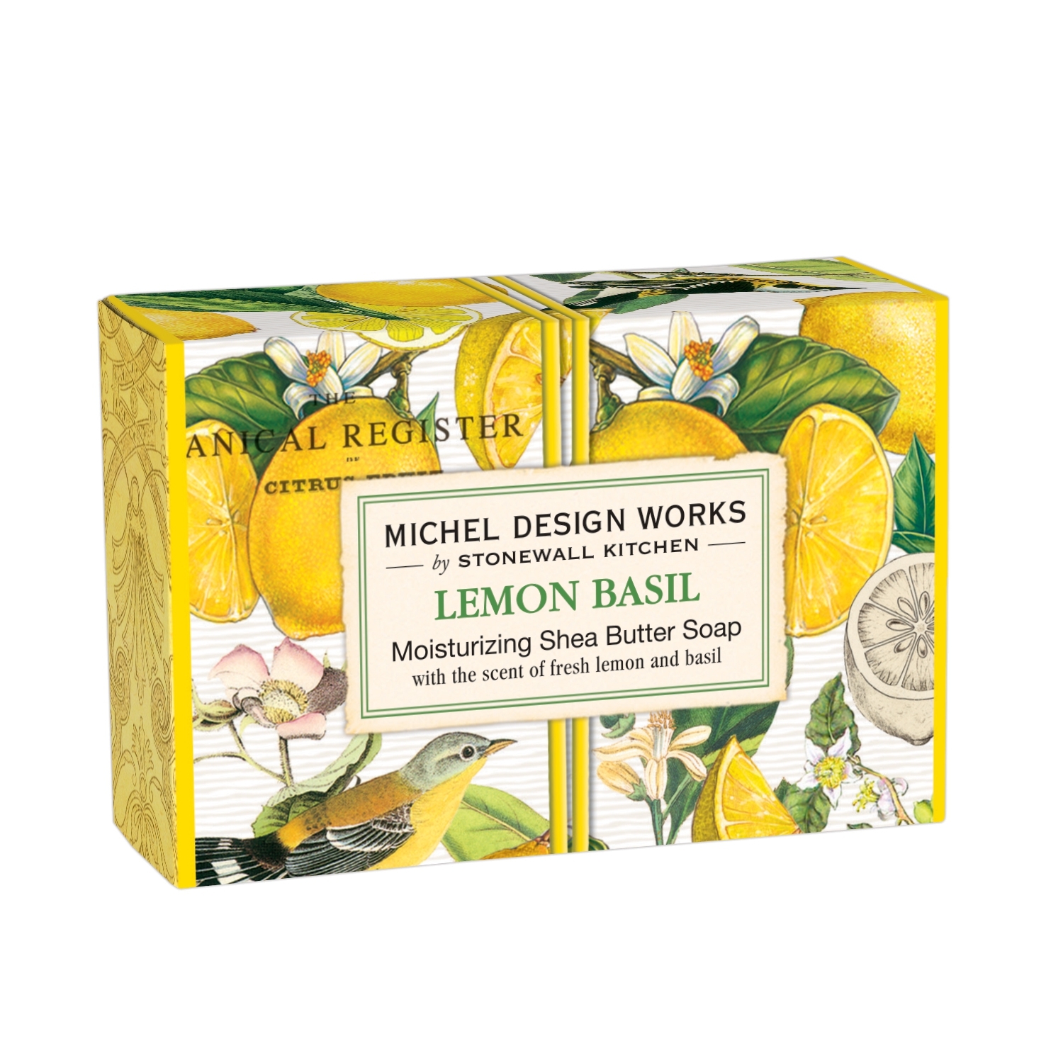 Lemon Basil Seife verpackt 127g Michel Design Works