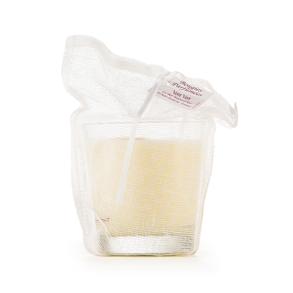 Duftkerze 150 g Brun d`Epices Tarlatane weiss