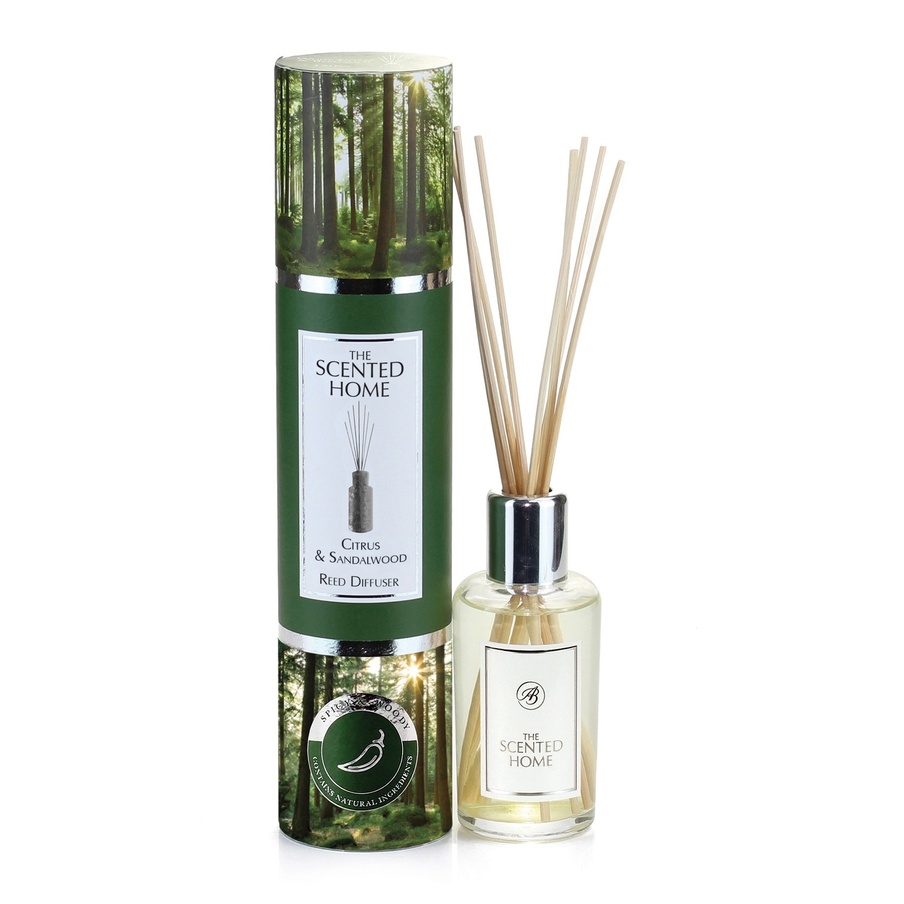 Citrus & Sandalwood 150ml Reed Diffuser The Scented Home Ashleigh & Burwood