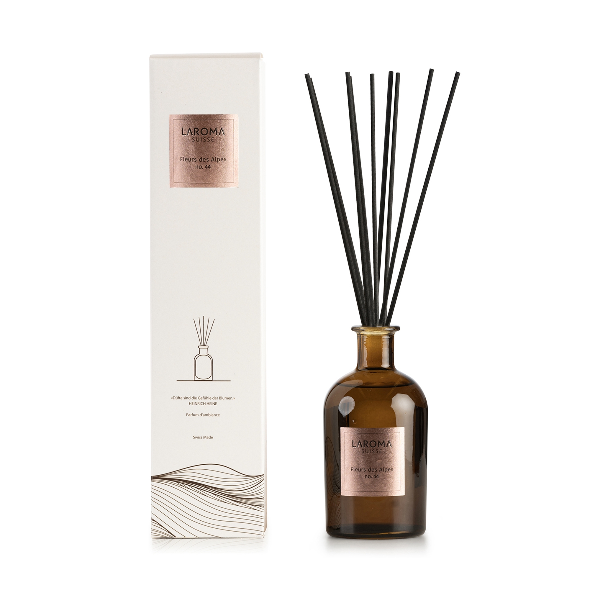 Fleurs des Alpes Reed Diffuser 250ml Barrique Roségold