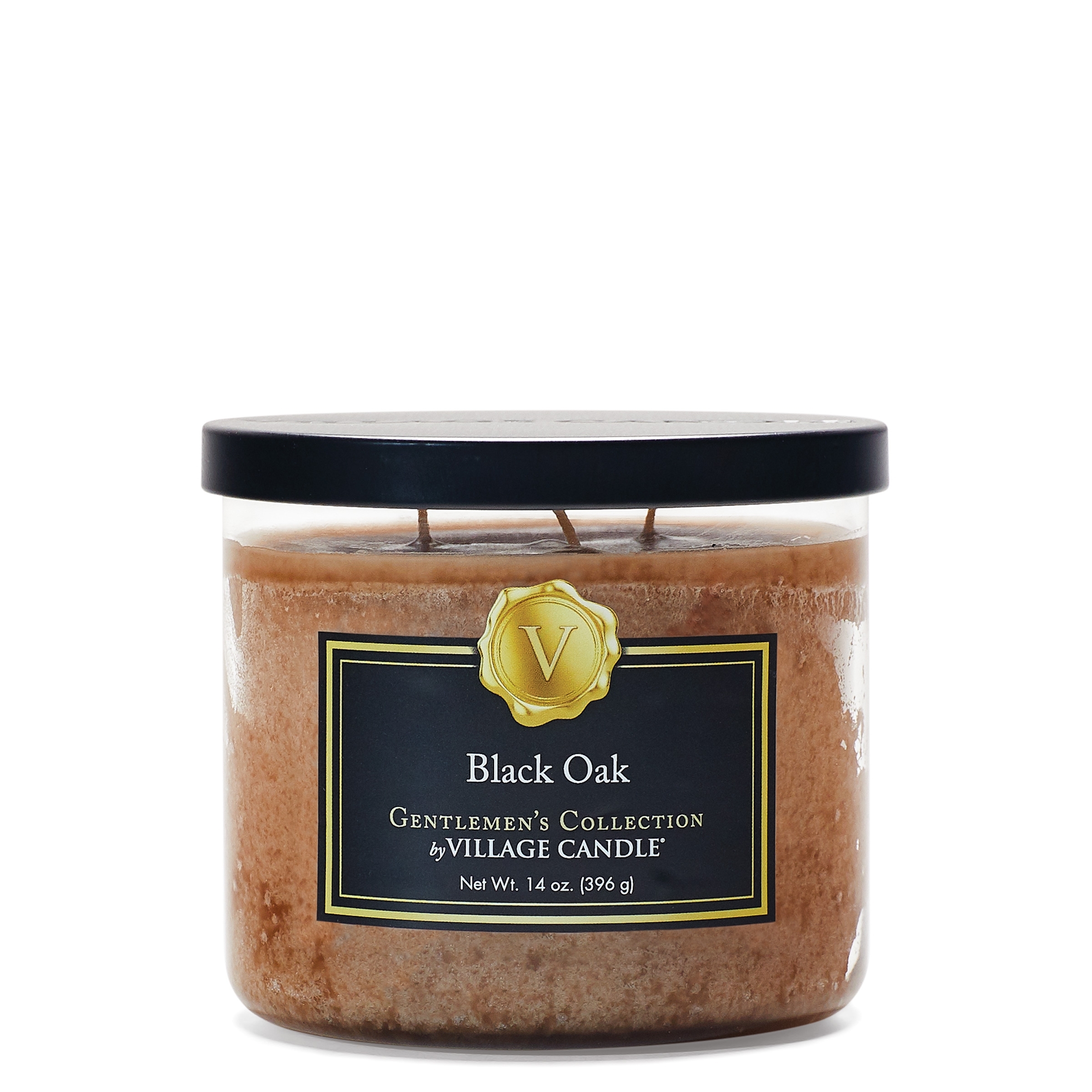 Black Oak Gentleman`s Collection 396g Village Candle (3-Docht)