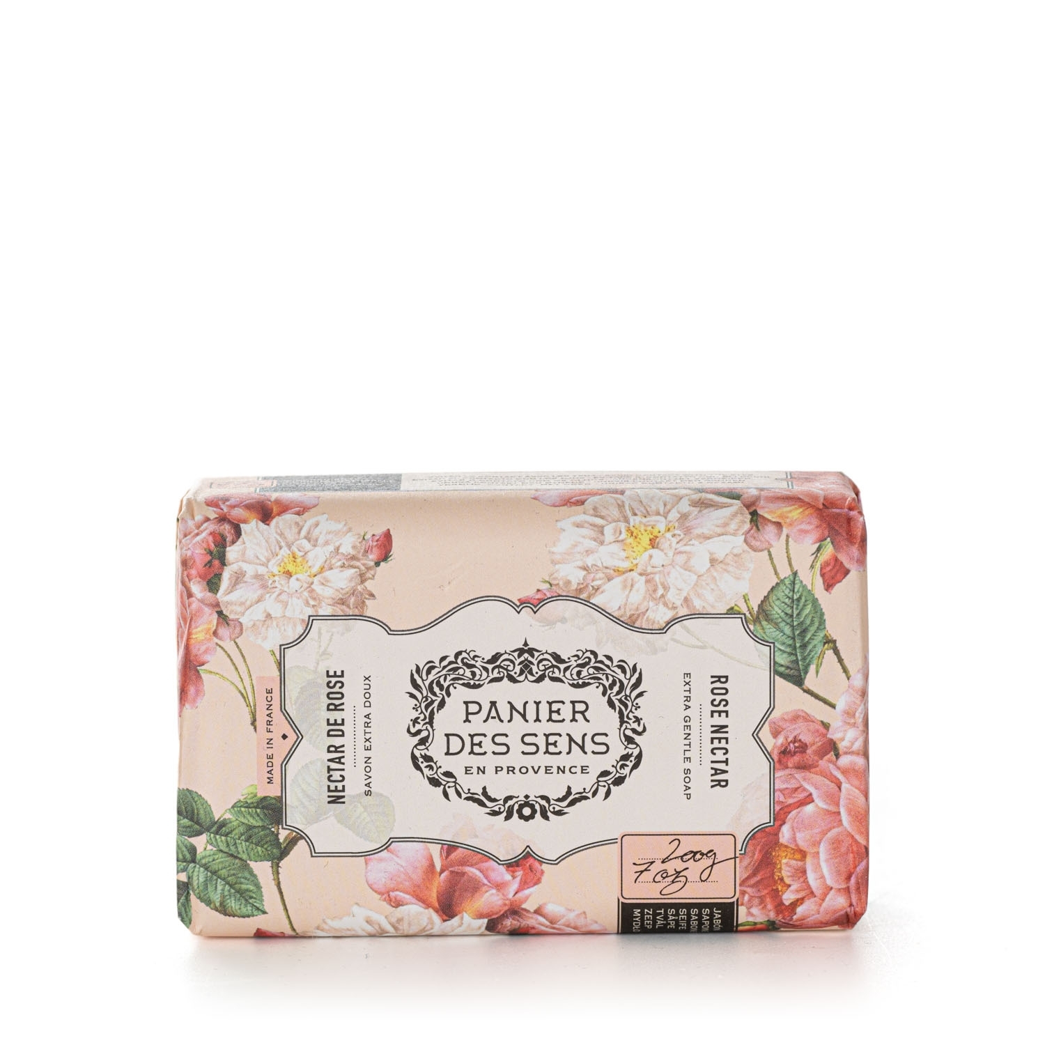 Rose Nectar 200 g Extramilde Seife Shea-Butter Panier des Sens