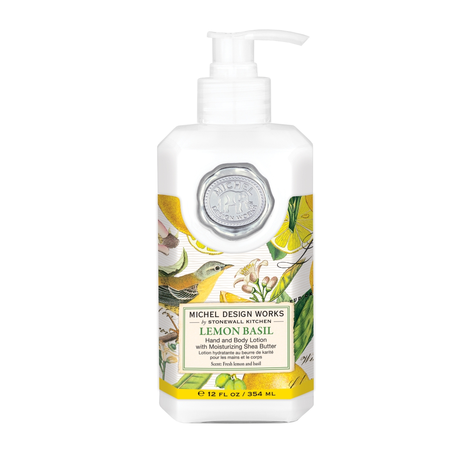 Lemon Basil Hand und Körperlotion 354ml Michel Design Works