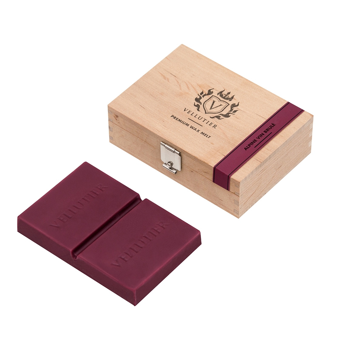 Alpine Vin Brulé Exklusiver Wax Melt 50g Holzbox