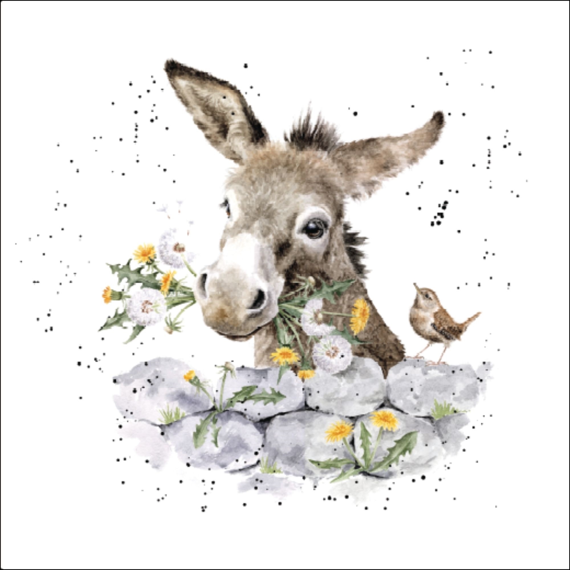 Esel Jack Duftsachet Hannah Dale Edition LAROMA SUISSE 12x12cm