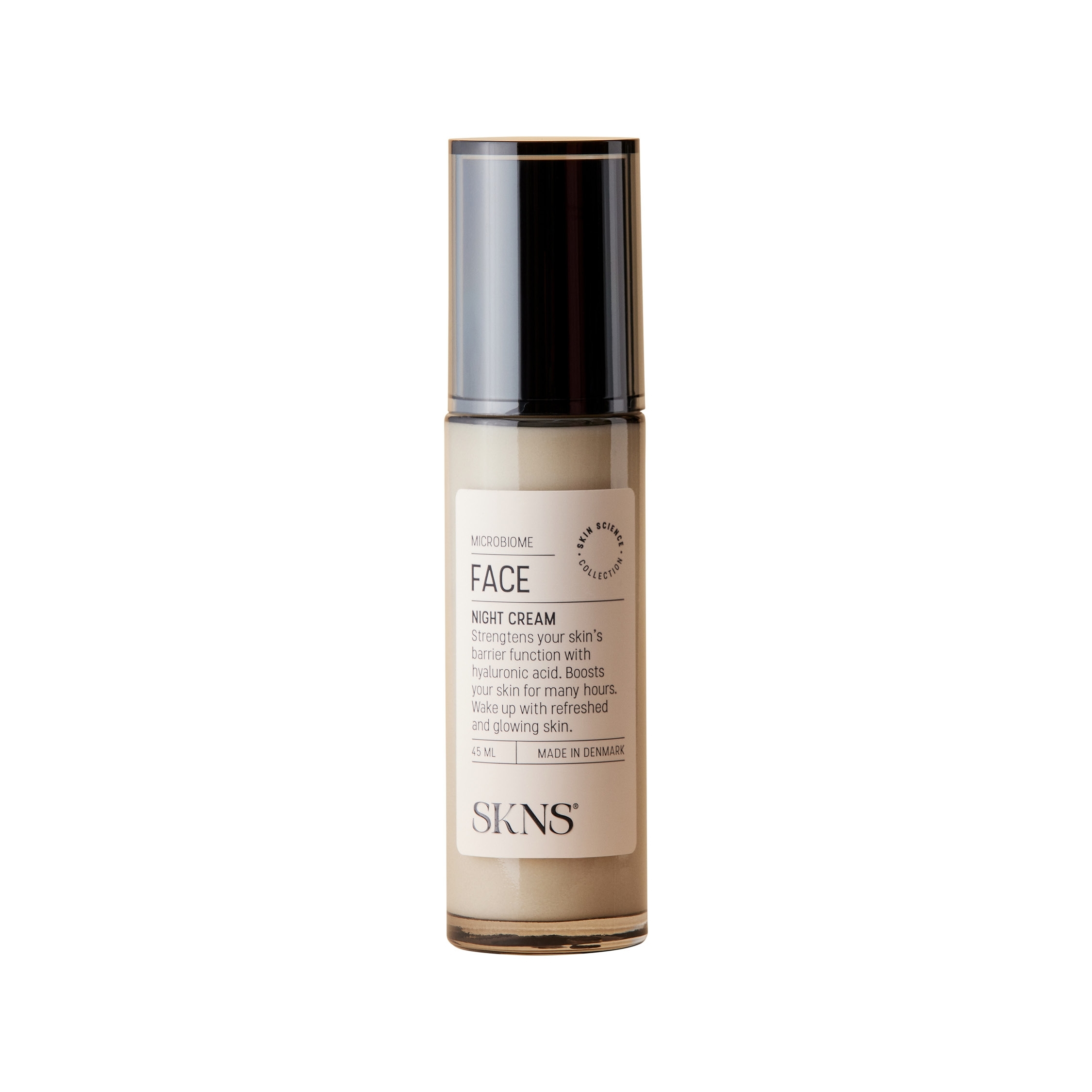 Nachtcreme 45ml SKNS - Regenerierende Nachtpflege mit Hyaluronsäure