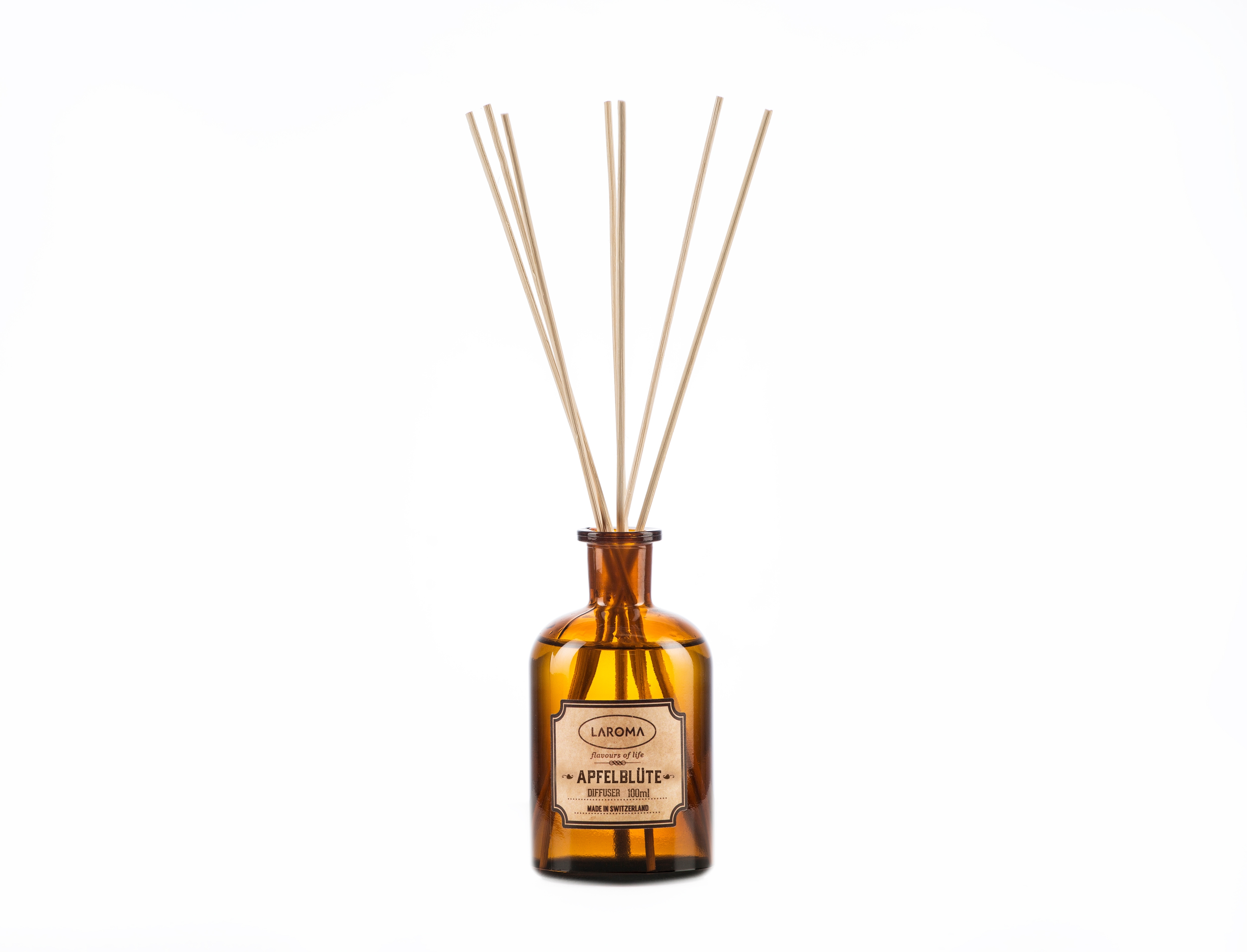 Apfelblüte Apotheker-Flasche Diffuser 100ml Swiss