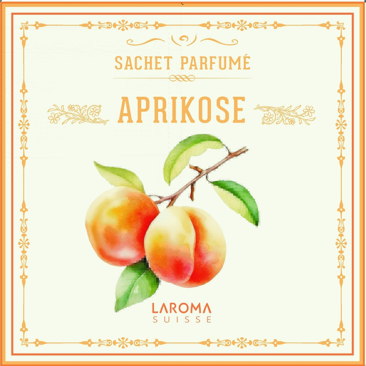 Aprikose Duftsachet LAROMA SUISSE 12x12cm