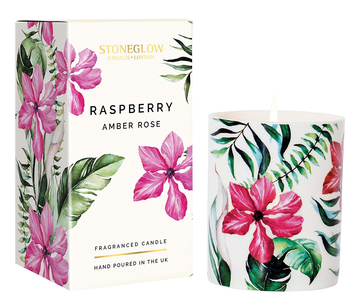 Urban Botanics - Raspberry& Amber Rose Tumbler 300 Stoneglow