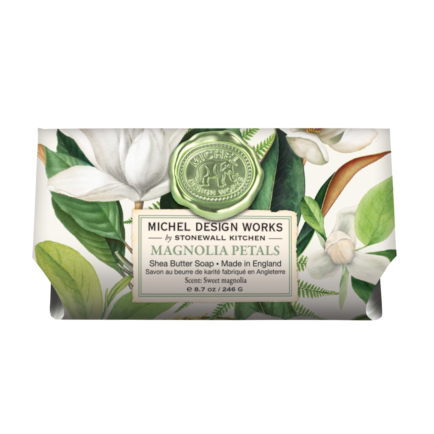 Magnolia Petals Seife verpackt extragross 246g Michel Design Works