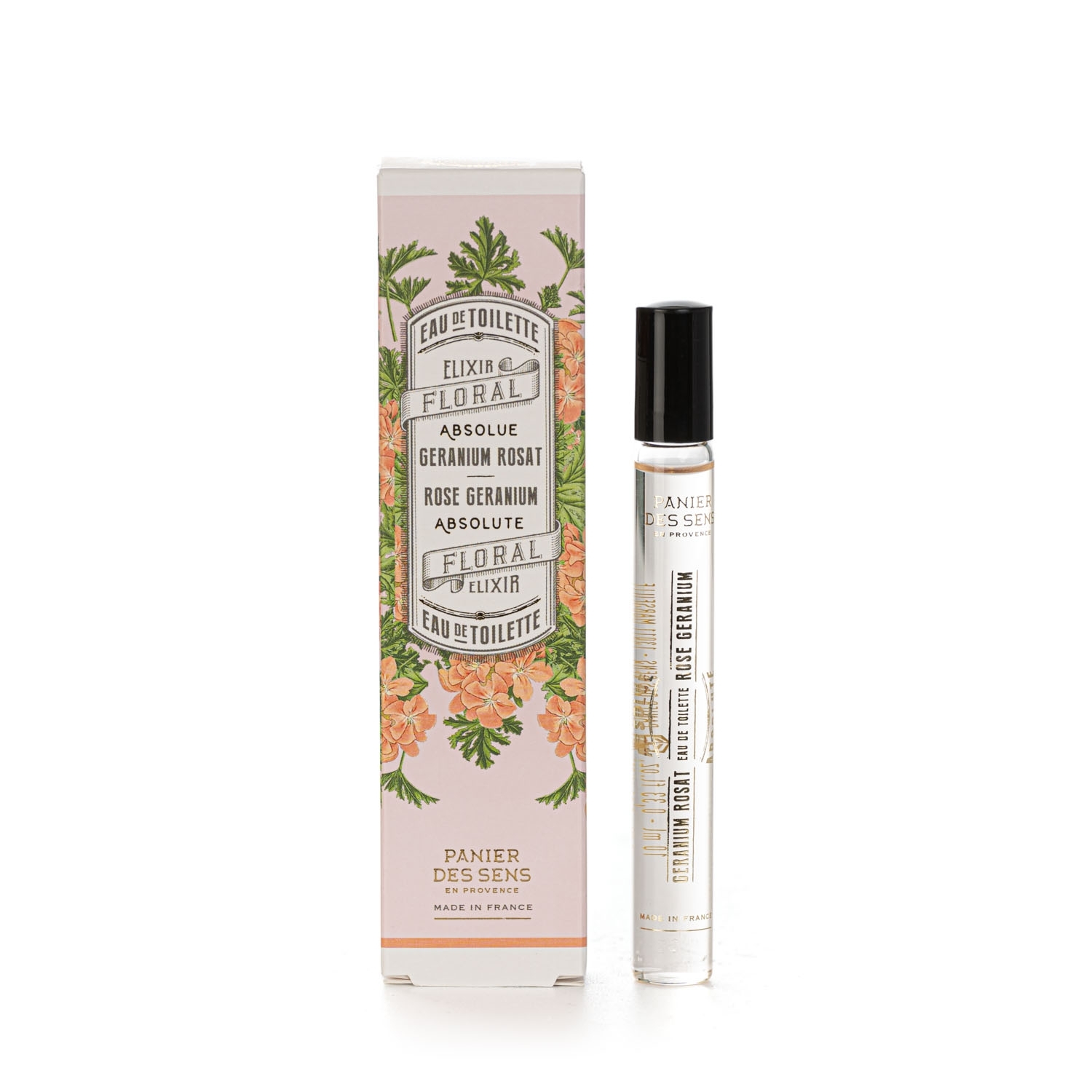 Rose Geranium Roll On Eau de Toilette 10 ml Panier des Sens
