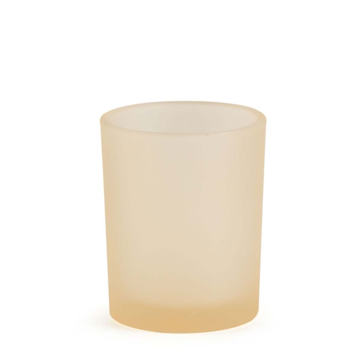 Votivglas frostig creme H 65 mm Ø 50 mm