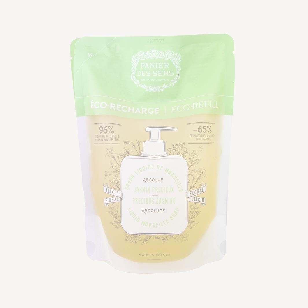 Jasmine Nachfüllung Flüssigseife 500 ml Panier des Sens