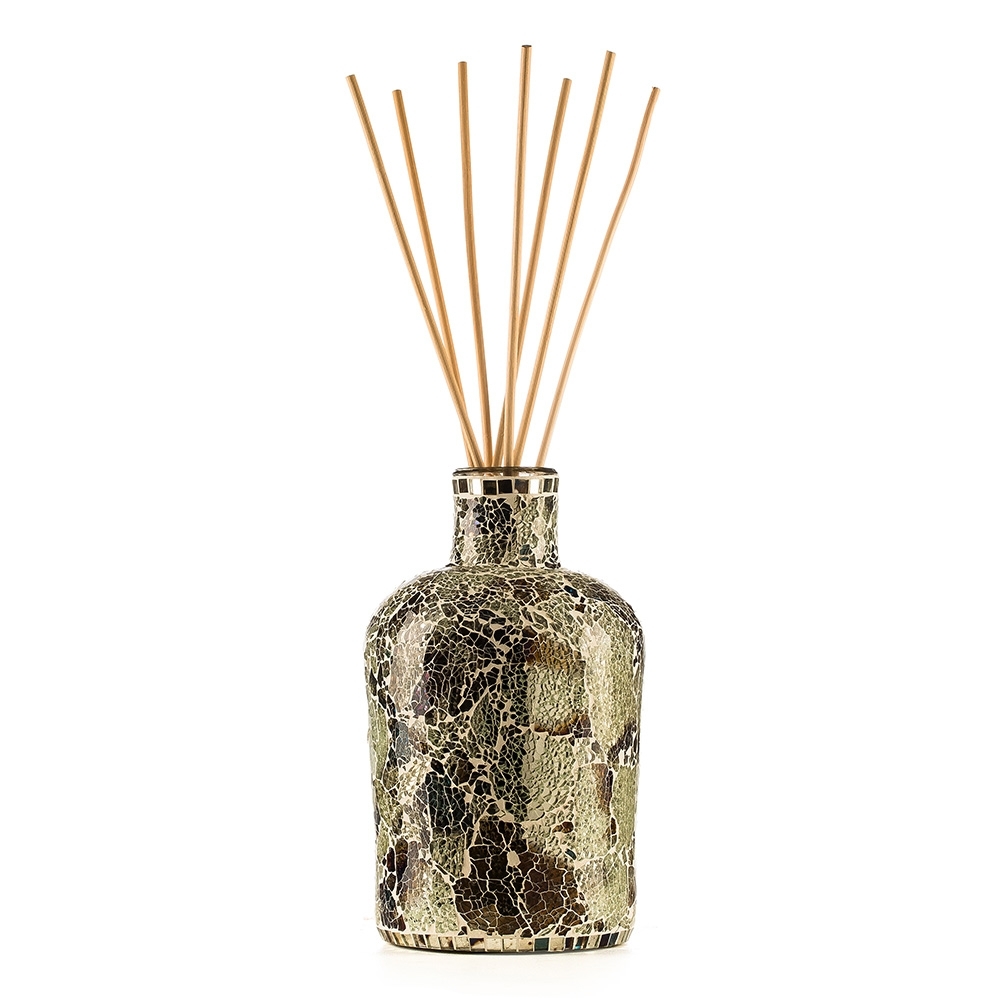 Cashmere Mosaik Glasflasche XXL 3000 ml gefüllt