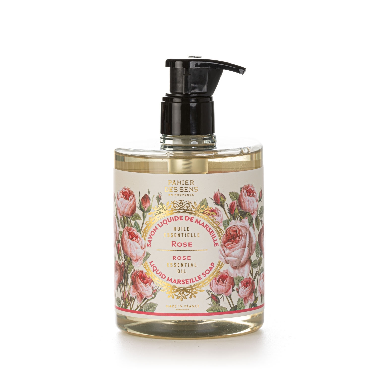 Rose Flüssigseife Handseife 500 ml Panier des Sens