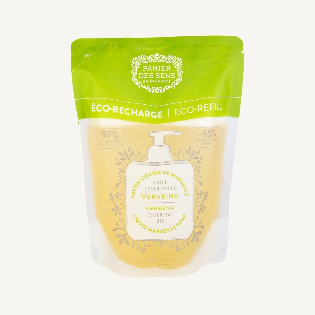 Verveine Nachfüllung Flüssigseife Handseife 500 ml Panier des Sens