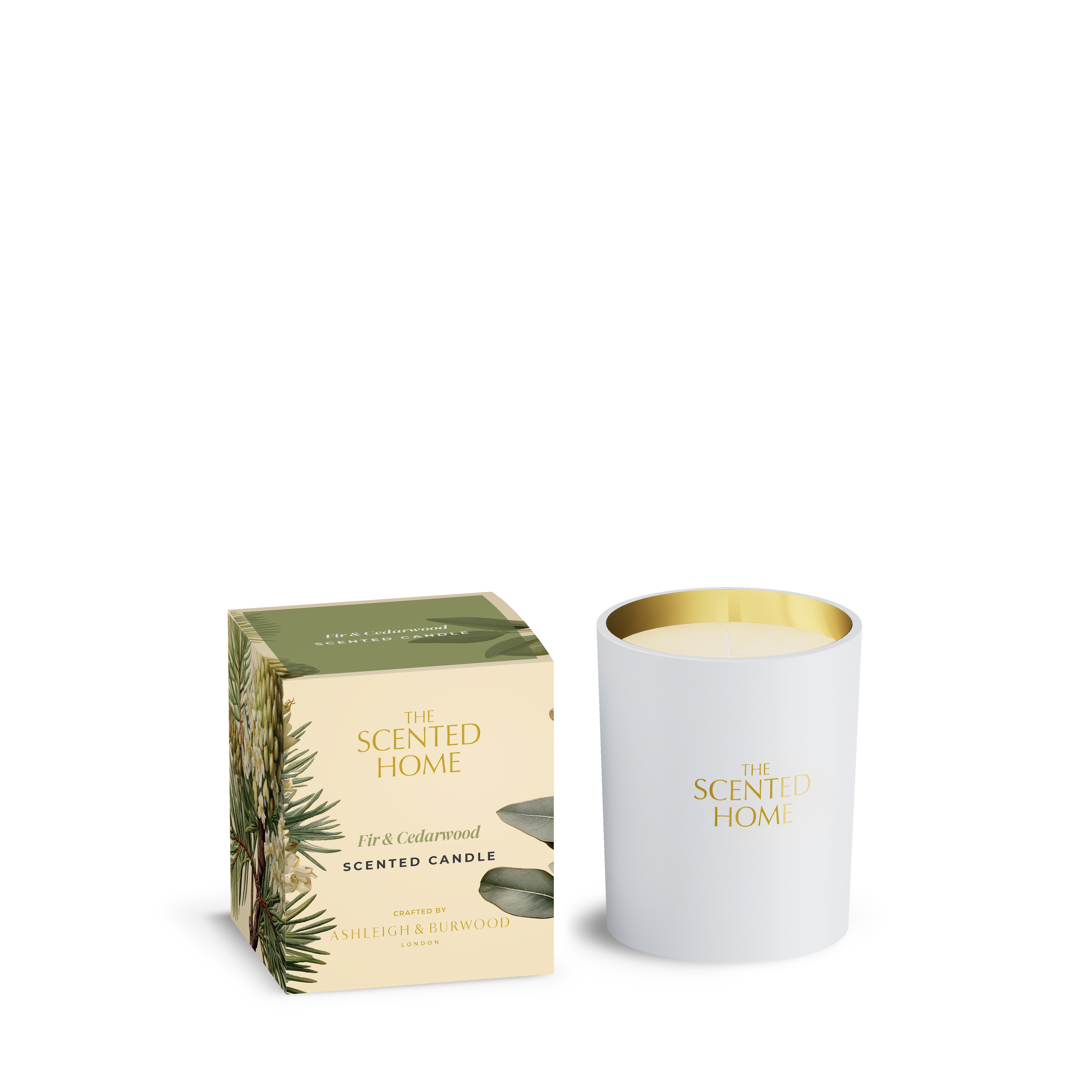 Fir & Cedarwood Duftkerze 170 g Ashleigh Burwood