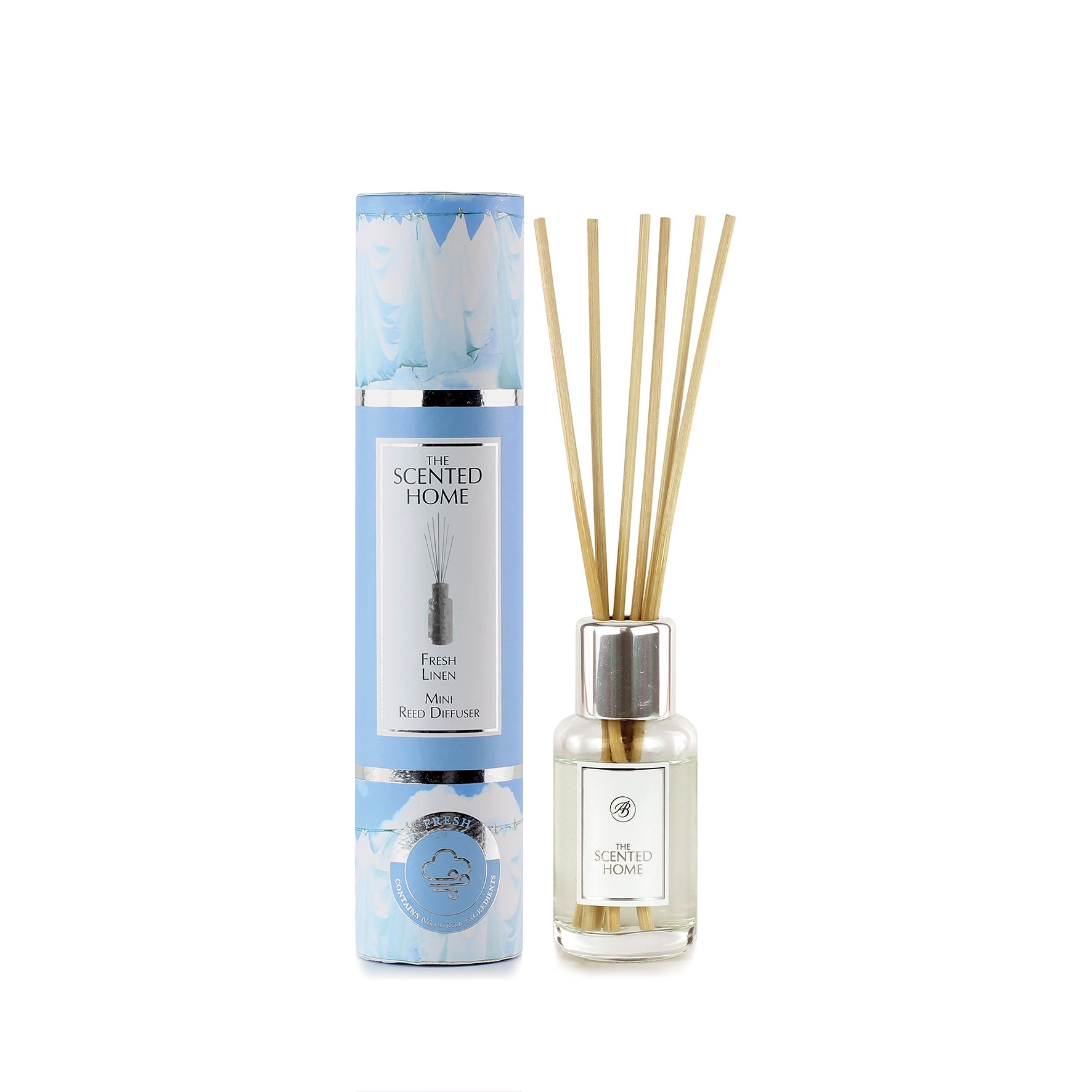 Fresh Linen 50ml Reed Diffuser edle Verpackung Ashleigh Burwood
