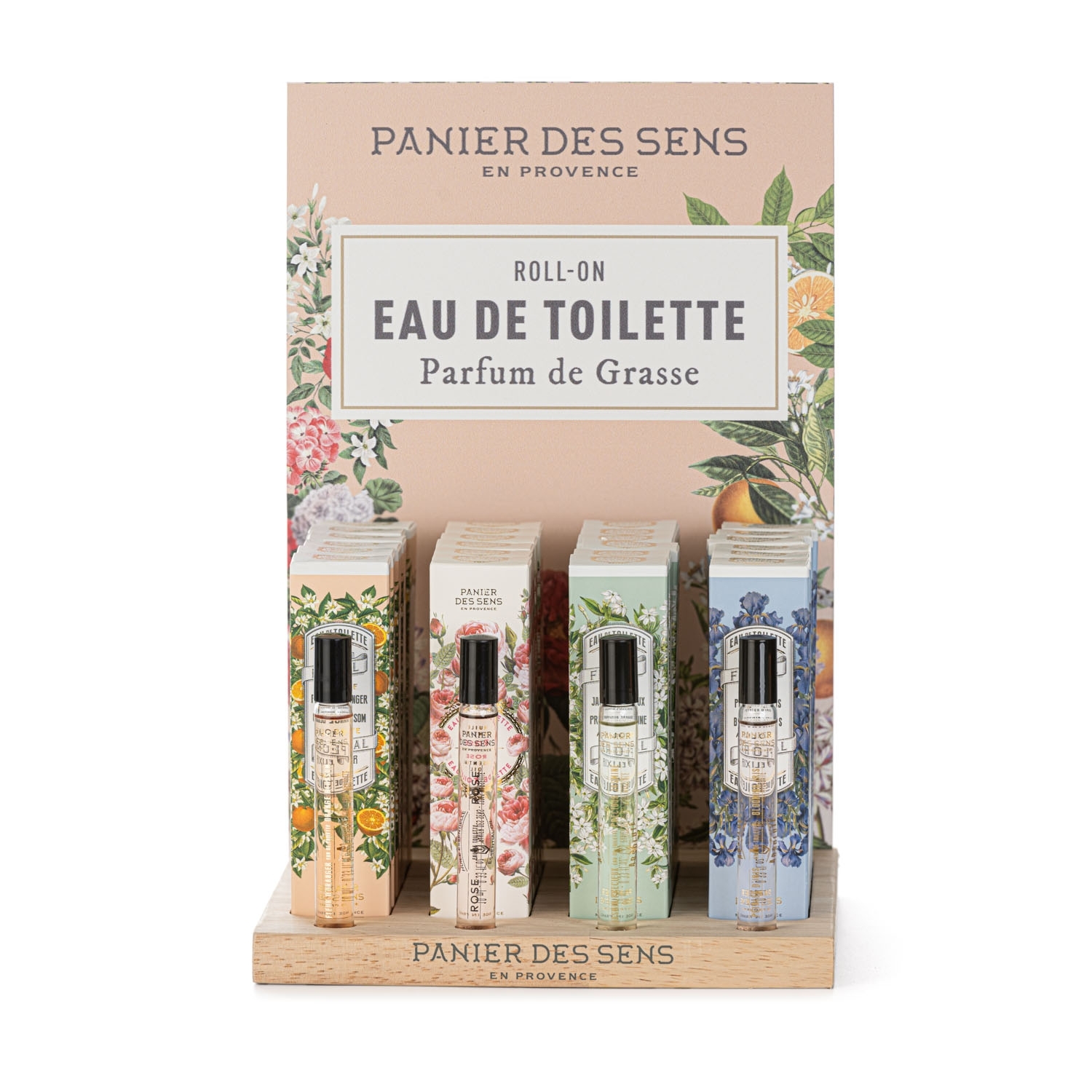Roll-On Eau de Toilette Display  Panier des Sens Display 21 Stk