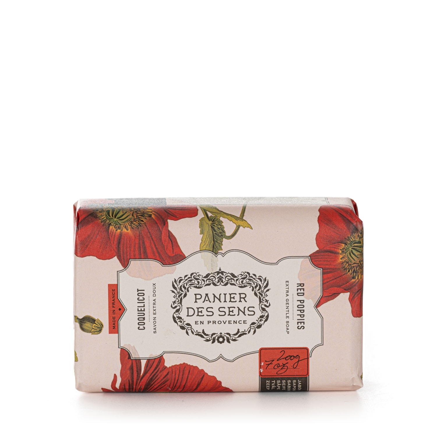 Mohnblüte 200 g Extramilde Seife Shea-Butter Panier des Sens