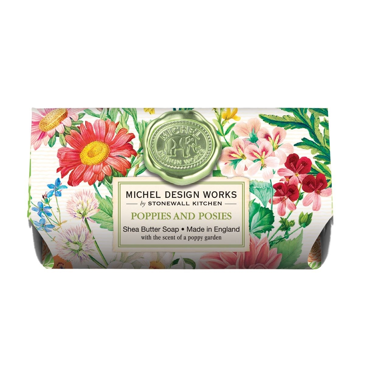 Poppies and Posies Seife verpackt extragross 246g Michel Design Works