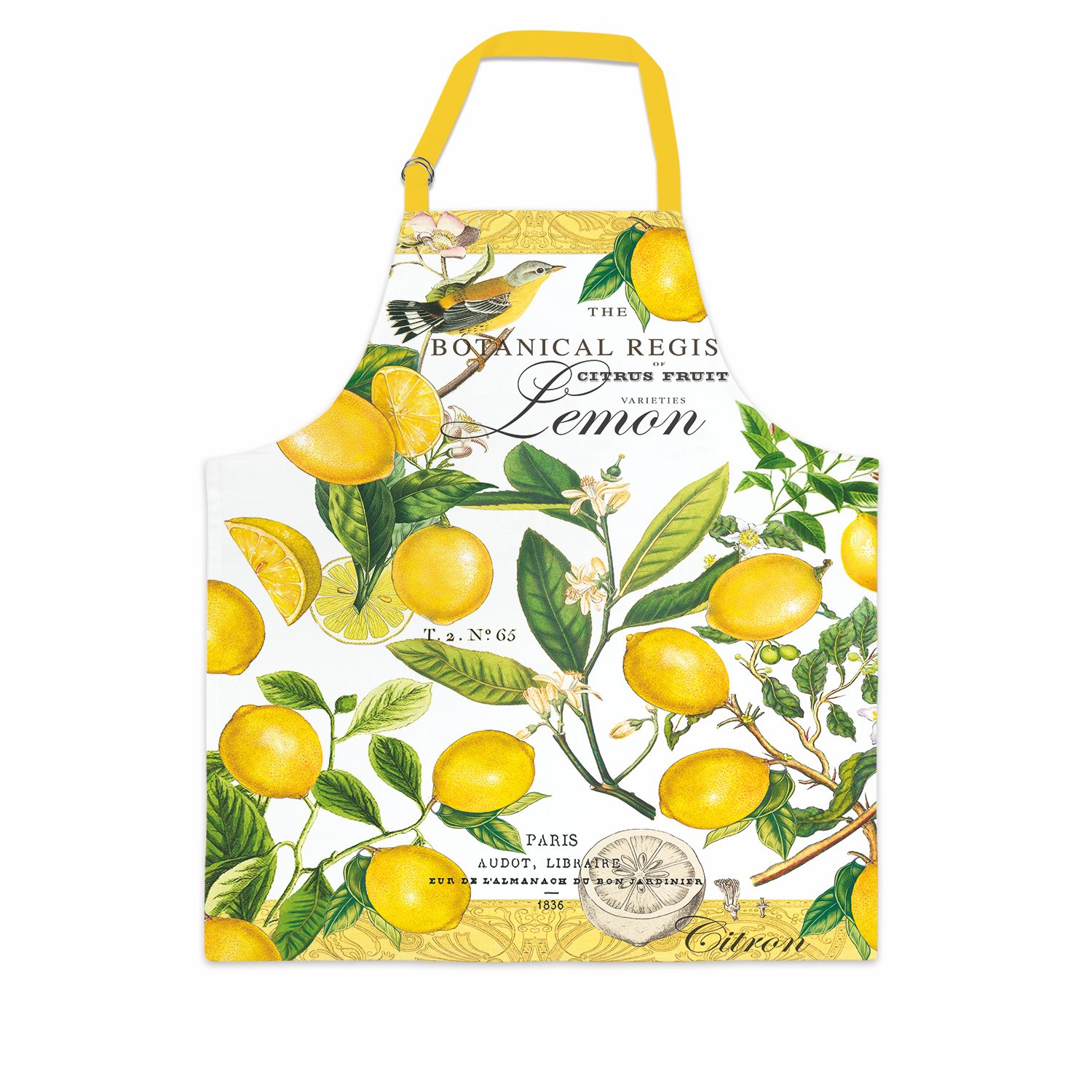 Lemon Basil Baumwollschürze Michel Design Works
