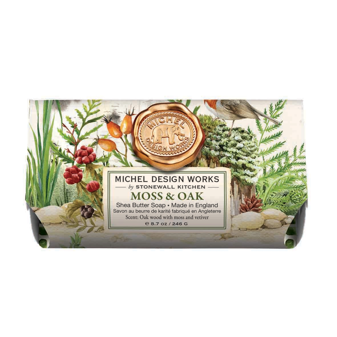 Moss and Oak Seife verpackt extragross 246g Michel Design Works