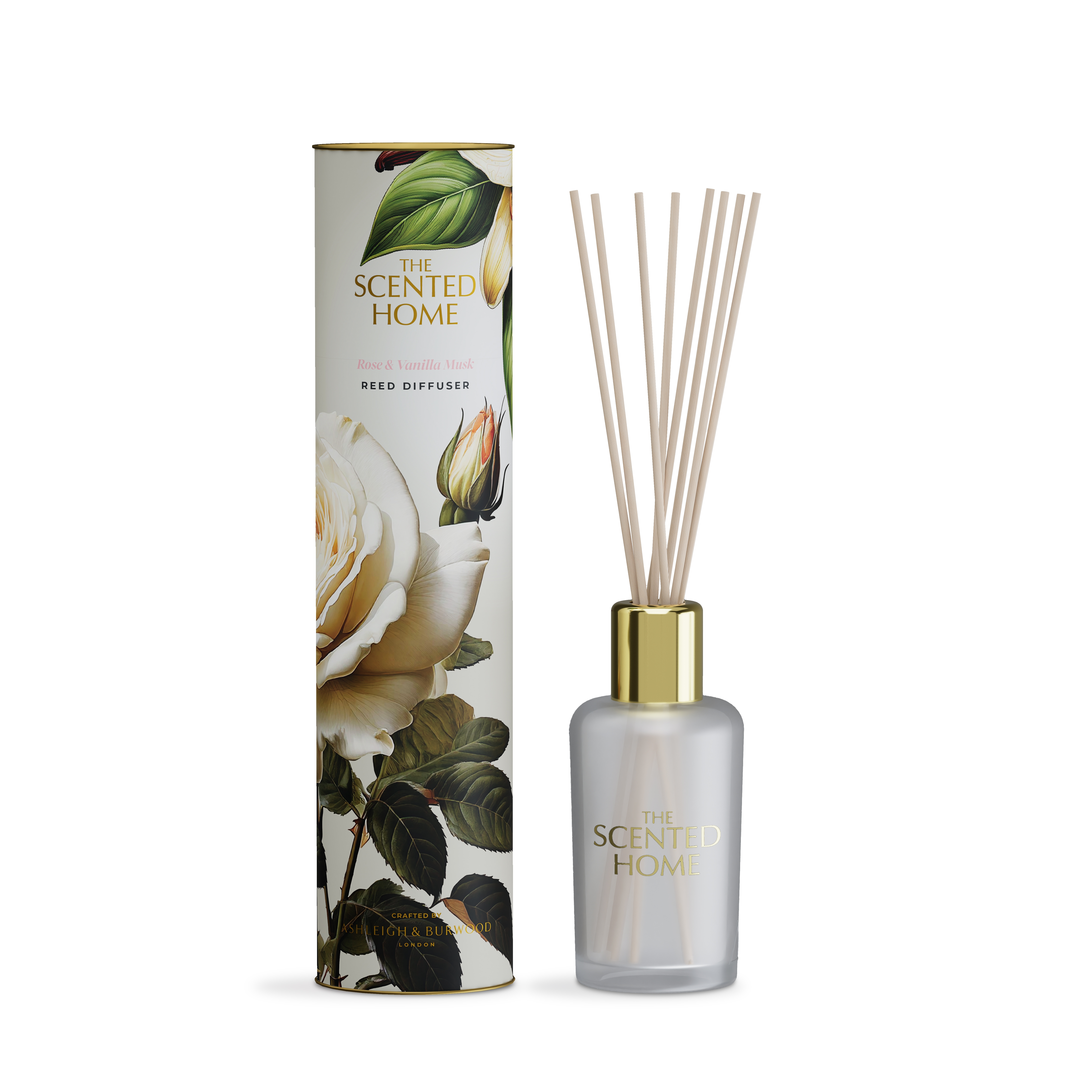 Rose & Vanilla Musk Reed Diffuser 150 ml Ashleigh Burwood