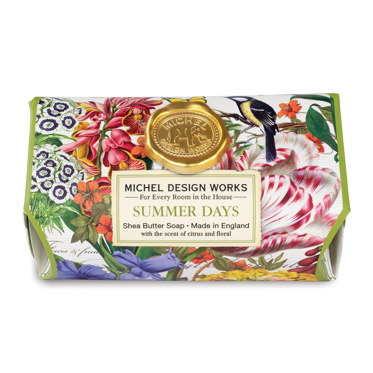 Summer Days Seife verpackt extragross 246g Michel Design Works