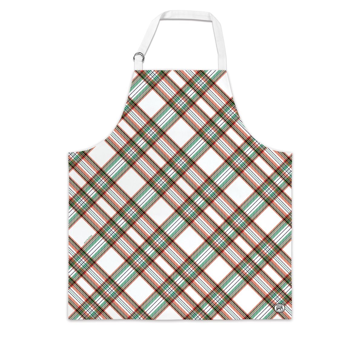 Vintage Plaid Baumwollschürze Michel Design Works