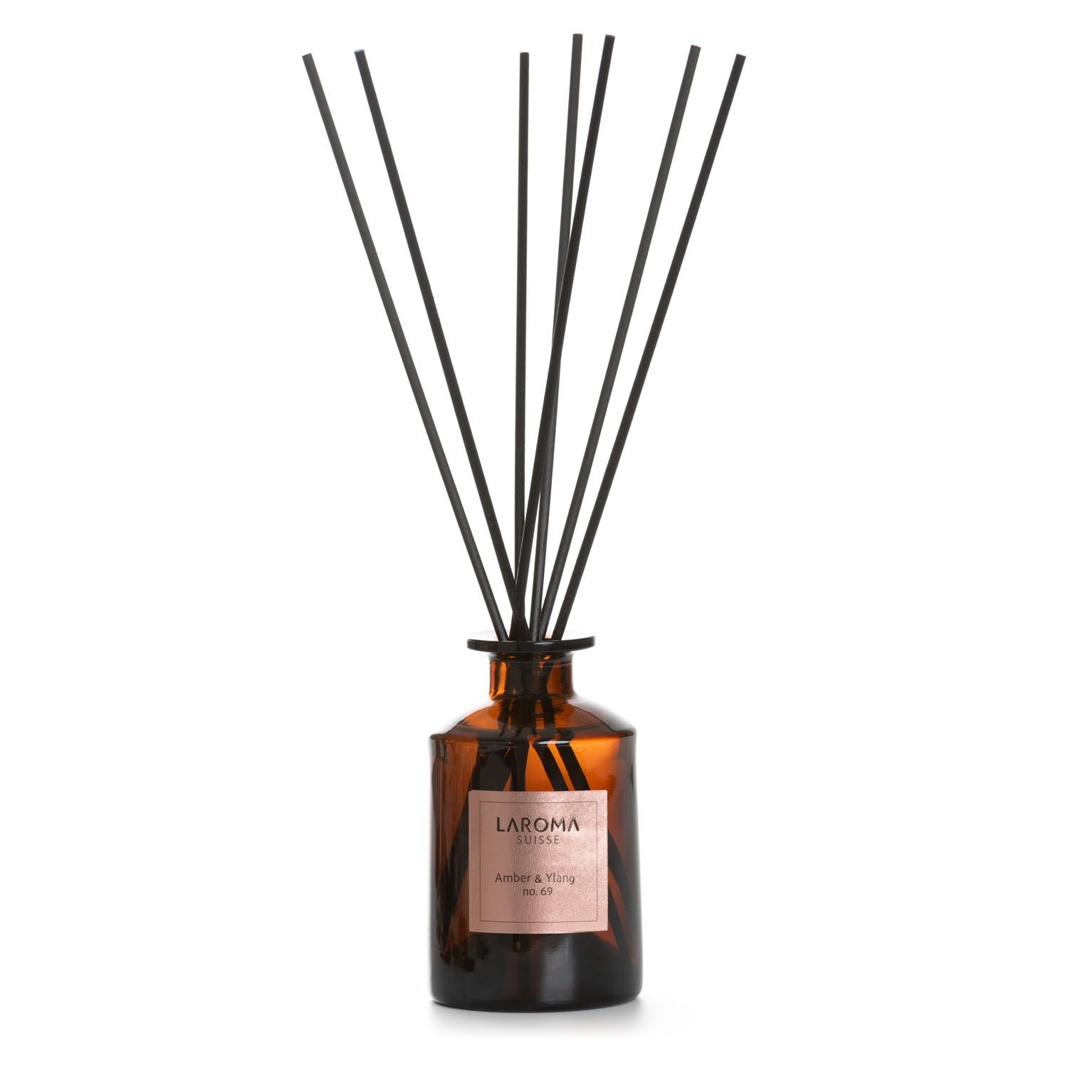 Amber Ylang Raumduft 200ml Barrique Roségold Reed Diffuser