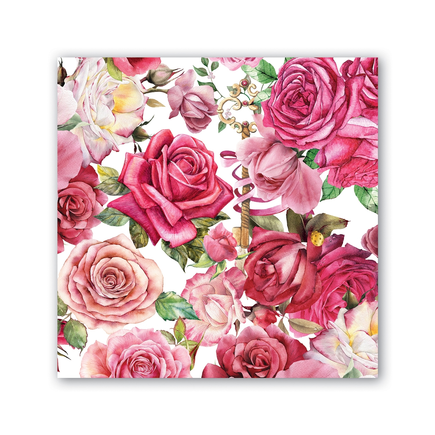 Royal Rose Serviette Gross  Michel Design Works