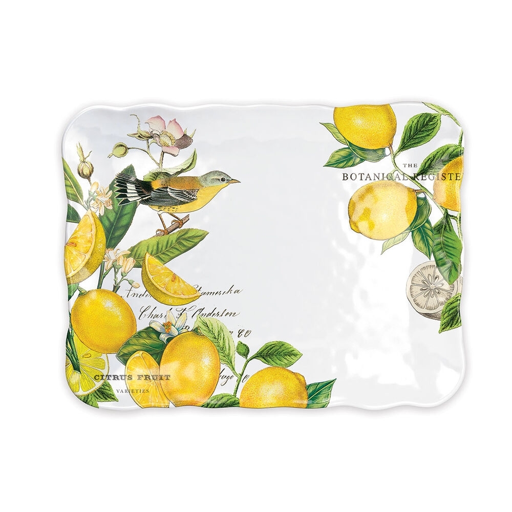 Lemon Basil Kekstablett Melamin Michel Design Works